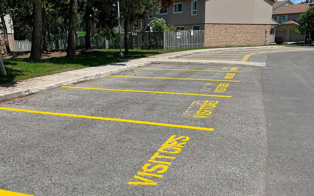 Parking Lot Line Painting Ontario Canada