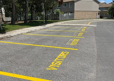 Parking Lot Line Painting Wallace -Rivard & Associates LTD 3