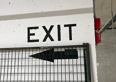 Exit Sign Tricar